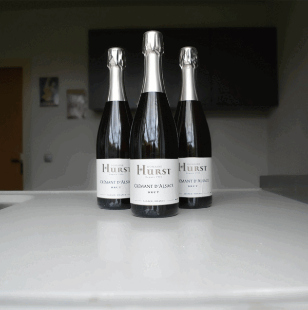 Cremant D'Alsace wijnen van Hurst